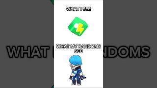 What i see vs what my randoms see #brawlstars #meme #Amogus