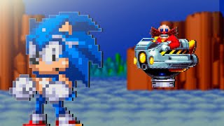 Sonic Vs Eggman In Hilltop Zone(Sprite Animation)