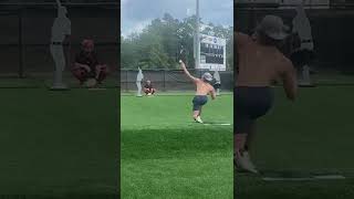 Colton Sampson throwing some bullpens @Russell County. September 2021