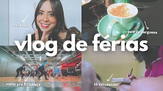 VLOG | TÔ DE FÉRIAS do trabalho! Academia, rolê de burguesa, voltei pro FITDANCE e + | @ClickdaJu