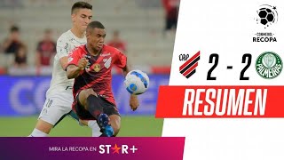 ATHLETICO PARANAENSE 2 x 2 PALMEIRAS | MELHORES MOMENTOS | FINAL DA RECOPA SULAMERICANA 2022