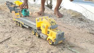 Mobil Truk RC Truck Car Truck HINO 500 Canter FUZO Super Truk NISSAN Excavator Land Truck Tractor