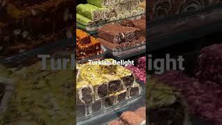 Most delicious Turkish delight in Istanbul