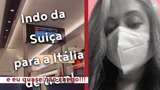 EU ENTREI NO TREM ERRADO! Minha saga até a Itália! | Não Perturbe!