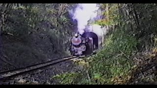 Reading & Northern #425 pulls an excursion through the Dillingersville Tunnel in the 1980’s