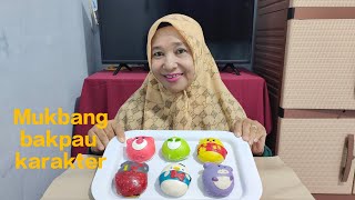 Mukbang bakpau karakter‼️Winni the Pooh.Pororo.donald bebek ❤️