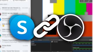 Como fazer live e video chamada pelo skype! usando o (obs-studio)