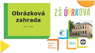 Úprkovy Novinky: Obrázková zahrada 2021/2022