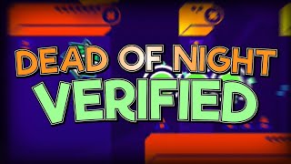 DEAD OF NIGHT by Split72 VERIFIED | Geometry Dash