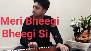 Meri Bheegi Bheegi Si | Kishor Kumar | Harmonium Cover | Satya Prakash Mishra | Old is Gold