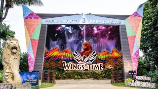 Wings of Time Singapore || Sentosa Island Night Show |beautiful spectacular #singapore #wingsoftime