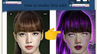 How to make smudge edit like this (tutorial) most requested video #trending #viralvideo #tutorial 🖤💗