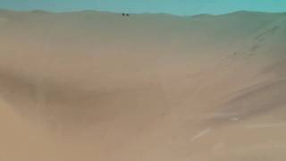 Namib 100m long drop dune drive