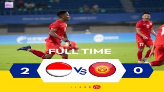 Extended Asian Games Highlights 🔥INDONESIA🇮🇩 [2] | [0] 🇰🇬KYRGYSTAN