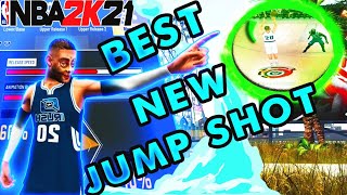 *NEW* BEST JUMP SHOT FOR PURE PLAYMAKERS AND ANY BUILD WITH A LOW 3 POINT RATING! - NBA 2K21