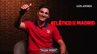 Así fue la presentación de Julián Álvarez en el Atlético de Madrid