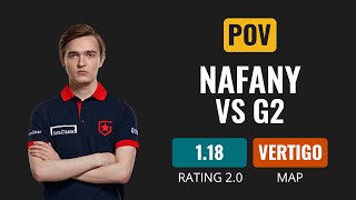 [POV] Gambit nafany vs G2 [Vertigo] | CS GO DEMO