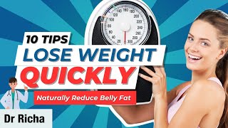 10 Most Easy Weight Loss Habits (in Hindi) Dr. Richa