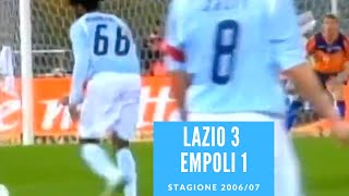 18 marzo 2007: Lazio Empoli 3 1