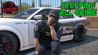 Stopping All Crime in GTA RP - RedlineRP