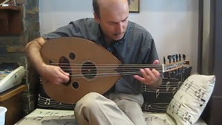 Dr. Munir Bekken plays Emmanuel Venios oud 1904 with Tasos soundboard.