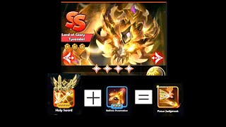 SSSnaker 4* -Lord of Glory  Tyrandal- * -Focus Judgment- Skills Combination - Chapter 40