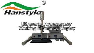 Strong Ultrasonic Cavitation Effect Display With 20KHz Ultrasonic Homogenizer