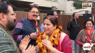 Manika Nischal campaign for MCD election 2022