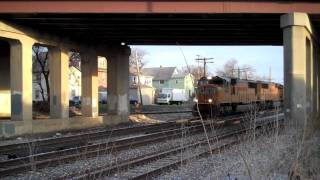 Union Pacific 4435 Leads a Manifest on the I.H.B. Hammond-Franklin Park Branch