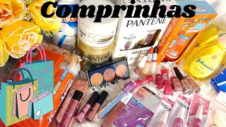 Vídeo de comprinhas 🤭 para cuidados diários 💃💅🛀🧽🛍️#michelelisi#dove#pantenebambu#johnsons