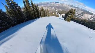 Skiing Pow in Colorado 11/7/24