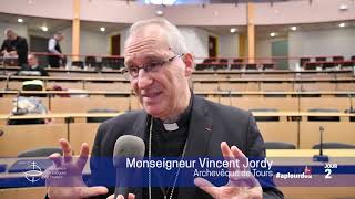 Assemblée plénière - Mgr Jordy - Archevêque de Tours