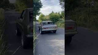 Ford Capri mk1 v8 exhaust sound , launch control