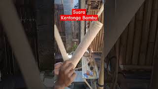 Suara kentongan bambu#kerajinanbambu #kerajianantangan #kerajinan