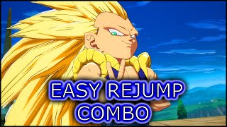 Simplifying the Gotenks rejump corner combo in Dragon Ball FighterZ