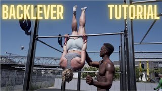 BACKLEVER TUTORIAL I ft. Delia pt1