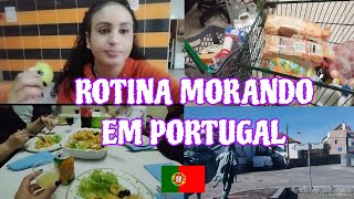 VLOG: ROTINA EM PORTUGAL/ Trabalho, mercado, escola...