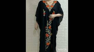 Premium Kashmiri Work Kaftan@stunning wear