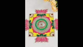 shorts 1 Top 20 Rangoli Handmade Design For Diwali 2 2024