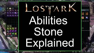 Lost Ark - Upgrading Ability Stones 2021