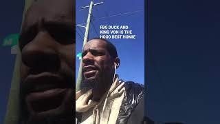 FBG DUCK AND KING VON STOOD TALL EVERY TIME A BROTHER WAS HURT #celebritygossip #rapper