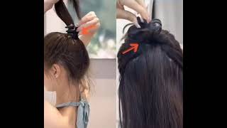 #143❤️❤️❤️Girls haircuts⭐⭐Hair Color Transformation🌹🌷🌻#shorts