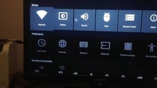 Set tv box to match tv screen