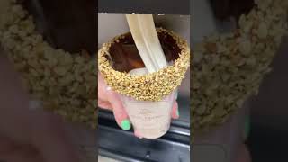 ASMR NUTELLA ICE CREAM MILKSHAKE FERRERO ROCHER #shorts