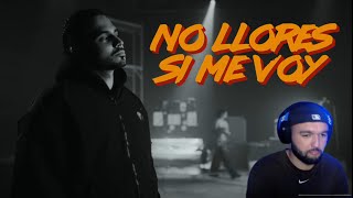 (REACCIÓN) ÁLVARO DÍAZ - NO LLORES SI ME VOY