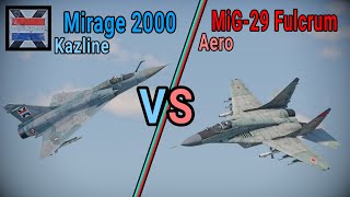 Mirage 2000 vs MiG-29 DOGFIGHT | WarThunder |