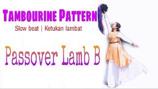 Tambourine Pattern | Passover Lamb B