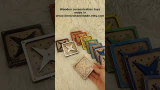 Discover the Wooden Star Marble Game: Fun & Learning for Kids! 🌟 | Handmade Montessori Toys