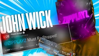 IM JOHN WICK!!😱 (Hyper Scape Riot One Only Challange Gameplay)