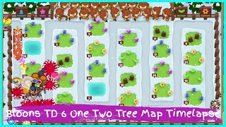 Bloons TD 6 One Two Tree Map Timelapse